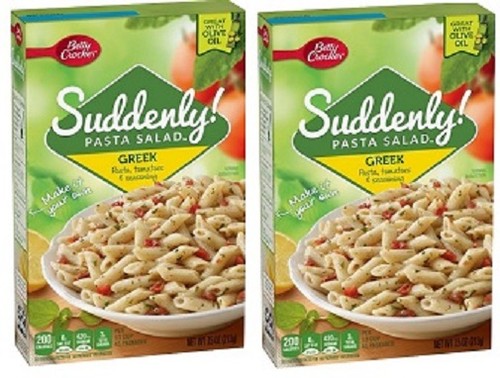 Betty Crocker Suddenly Pasta Salad Greek 2 Pack - Bild 1 von 2