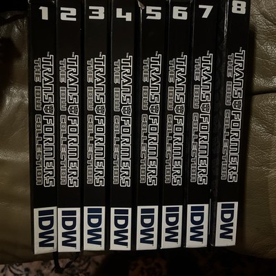 Rare Transformers The IDW Collection Phase 1 Complete Set 1-8 Out Of Print