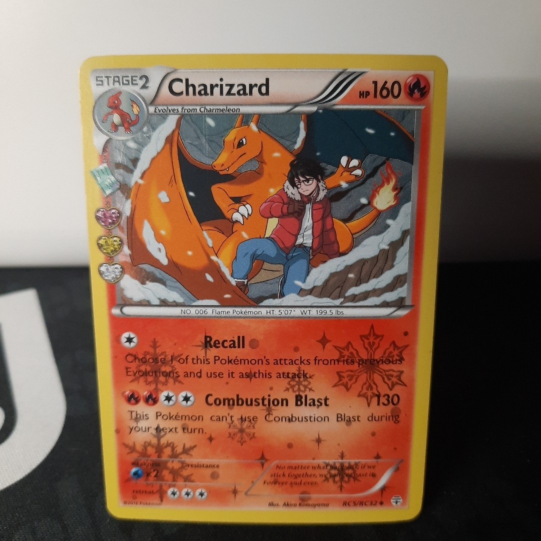 Pokémon TCG Charizard Generations RC5 Holo Uncommon LP