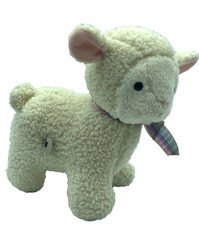 Vtg Eden Sheep Lamb Plush Musical Wind-up You are My Sunshine 7.5" Rare stuffed