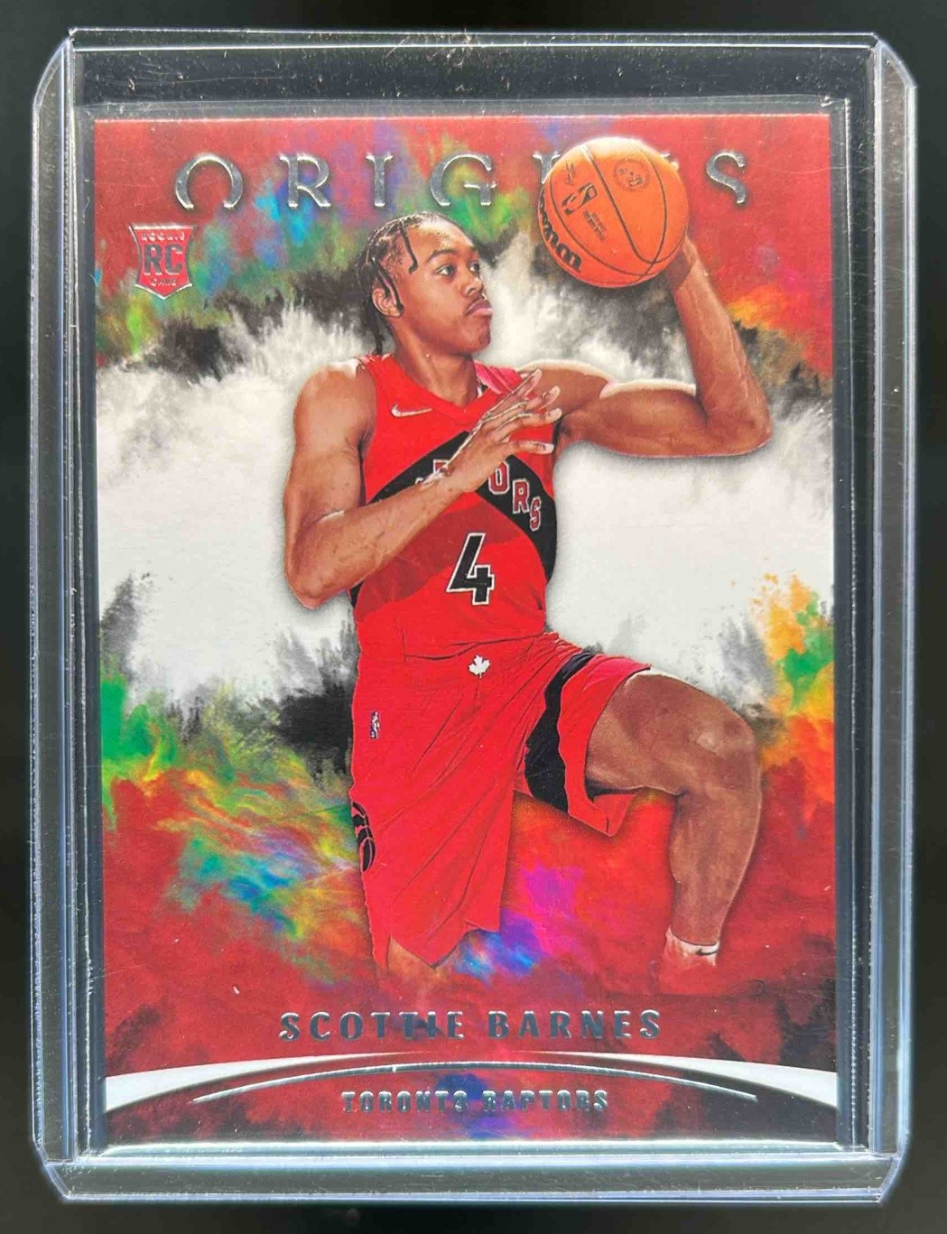 2021-22 Origins Scottie Barnes Rookie RC #54b Raptors