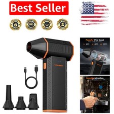 MF50 Super Power Electric Air Duster - 110,000 RPM with 3 Adjustable Speeds