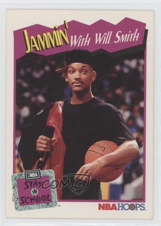 1991-92 NBA Hoops Stay in School Will Smith #325 00gy