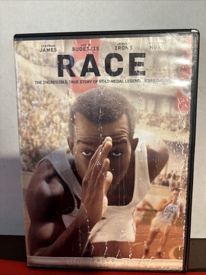 Race Stephan James DVD MOVIE - Case Has Damage DVD In Great Condition