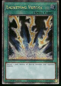 遊戯王 RA03-EN148 Lightning Vortex ライトニング・ボルテックス (英語版 1st Edition 25th クォーターセンチュリーシークレットレア)  Quarter Century Bonanza Lightning Vortex Yugioh | eBay