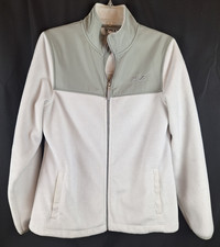  945 Fila White Women  s Full Zip Fleece Jacket Size Medium