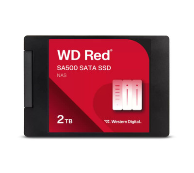 2Tb Western Digital WDS200T2R0A WD Red SA500 NAS SATA SSD 2.5 /7mm Cased 560MB/s
