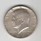 1964 D KENNEDY HALF DOLLAR $.50 COIN 90% SILVER UNITED STATES DENVER MINT USA