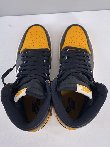 Nike High Top Sneaker Air Jordan 1 Retro OG 27cm Orange Gebraucht - Bild 3 von 7