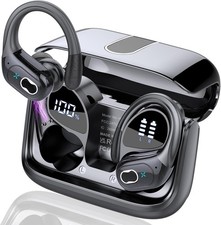 Wireless Earbuds 75hrs Bluetooth 5.4 Headphone Sport, Bluetooth Earhooks