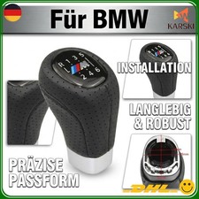 Für BMW 3er 5er E46 E90 M Sport 6 Gang Leder Manueller Schaltknauf 25118037309