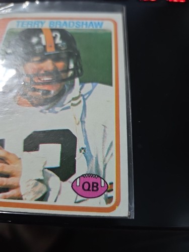 1978 Topps - Terry Bradshaw #65 Pittsburgh Steelers Trading Card - Picture 5 of 7
