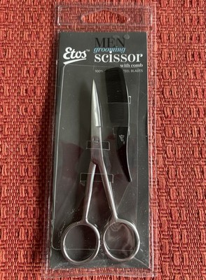 ETOS MEN GROOMING SCISSOR WITH COMB