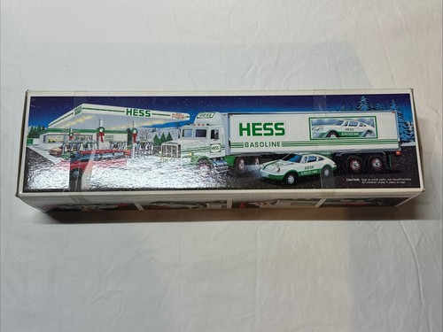 Hess Toy Lot Emergency Rescue Tanker Truck Helicopter 18 Wheeler Lights & Tanker - Picture 4 of 8