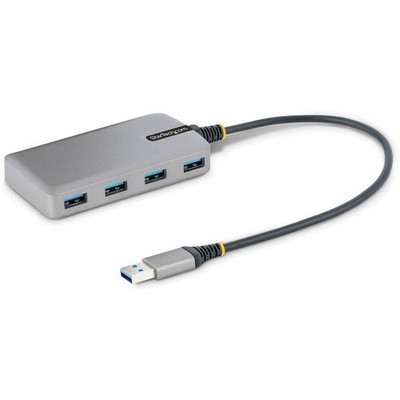 StarTech 4-Port USB Hub, USB 3.0 5Gbps, Bus Powered, USB-A to 4xA w/ Optional