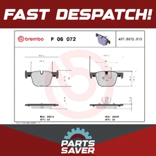 Brake Pads Set fits BMW 435D 3.0D Rear 13 to 20 N57D30B Brembo 34206799813 New