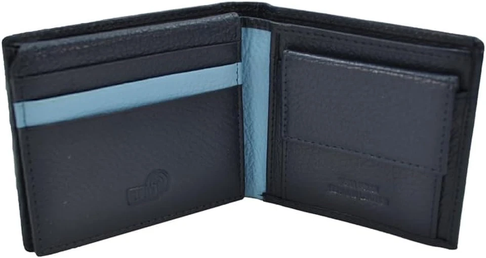 PORTAFOGLIO SLIM 100% PELLE LAZIO - Immagine 3 di 4