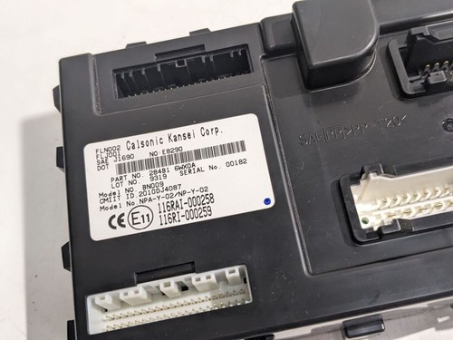 NISSAN e-NV200 BODY CONTROL MODULE BCM 2014-2023 284B1-6WX0A - Picture 3 of 12