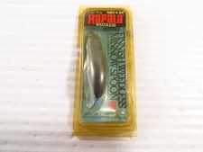 Rapala Finnish Weedless Minnow Spoon 1/4 Oz. RMS-6 BK, Old Stock