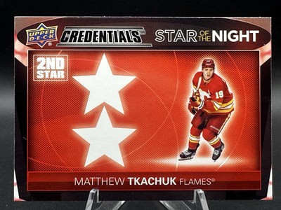 2021-22 Upper Deck Credentials 2nd Star of the Night Matthew Tkachuk #2S-3