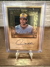 Topps Gilded Collection Gold Framed Autograph Paul Molitor HAFA-PMO /25 2025