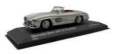 Minichamps 1/43 1959 Mercedes Benz 300 SL Roadster Silver 400039030