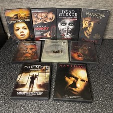 Lot of 9 Cult Classic Horror, Thriller Movie DVD's