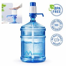 Bomba de agua manual para botellas de 3 4 5 6 galones dispensador de prensa manual sin BPA