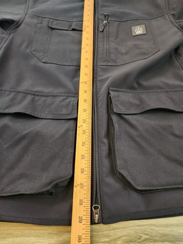 Alaskan Hardgear Prudhoe Bay Jacke Herren Medium Schwarz Softshell Duluth Trading - Bild 10 von 10