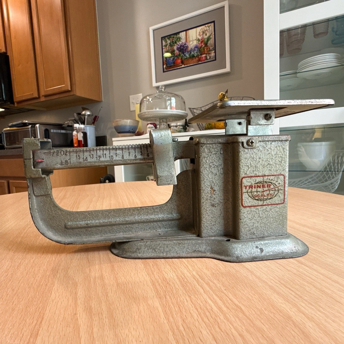 Triner Scale In Antique Mercantile, Trade & Factory Scales for