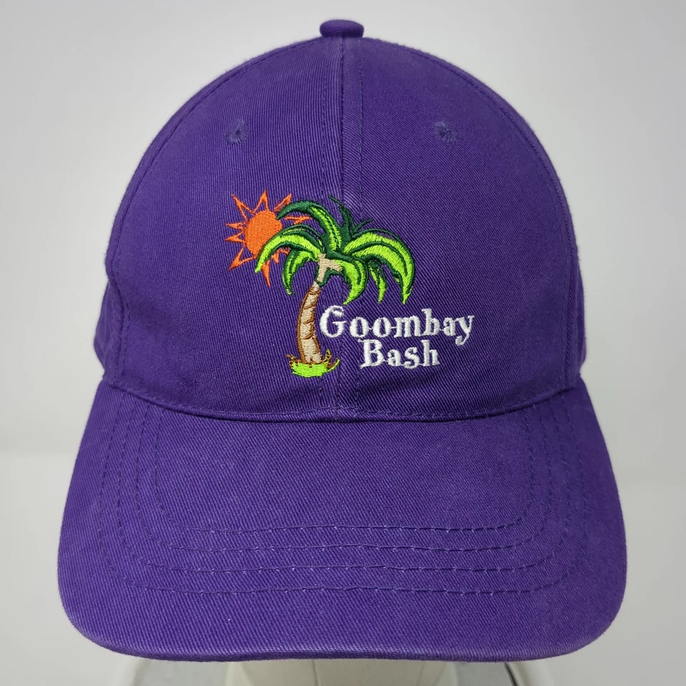 Gorra de béisbol Goombay Bash con tirantes púrpura talla única bordada cobra Foto 2 de 4