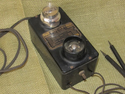 Rare ECHLIN & ECHLIN A Bear Brand Product CONDENSER LEAK METER Cat. No. TE - 400
