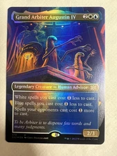 Grand Arbiter Augustin IV (Borderless) #379 (Foil) NM Double Masters 2022
