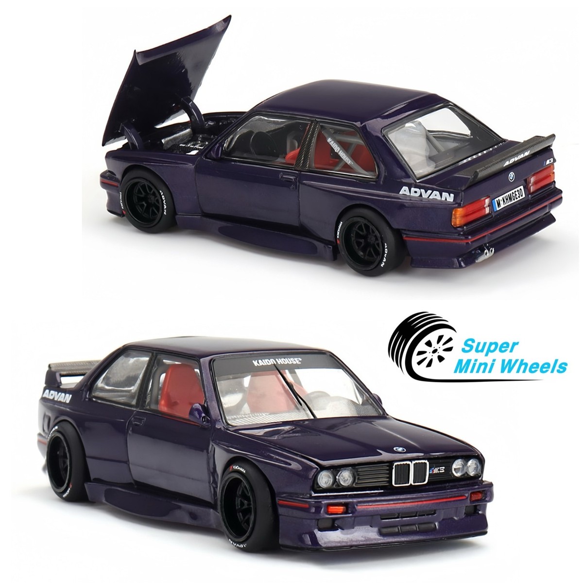 Mini GT x Kaido House 1:64 BMW M3 Kaido GT V2- Purple #216 | eBay