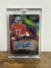 2020 Panini Select Josh Allen Signature Tie Dye Patch Auto /15 Prizm #JAL