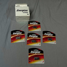 5 Energizer Lithium CR2 3V Photo Camera Batteries EL1CR2BP Dated 12/2026 SEALED