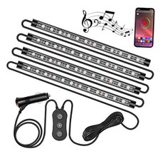 RGB LED Car Interior Stripe Light with APP Control Multicolor APP RGB Lights