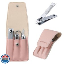 Nail Clipper Set Gifts for Women, 6 Pcs Case Fingernail Clipper Christmas Sto