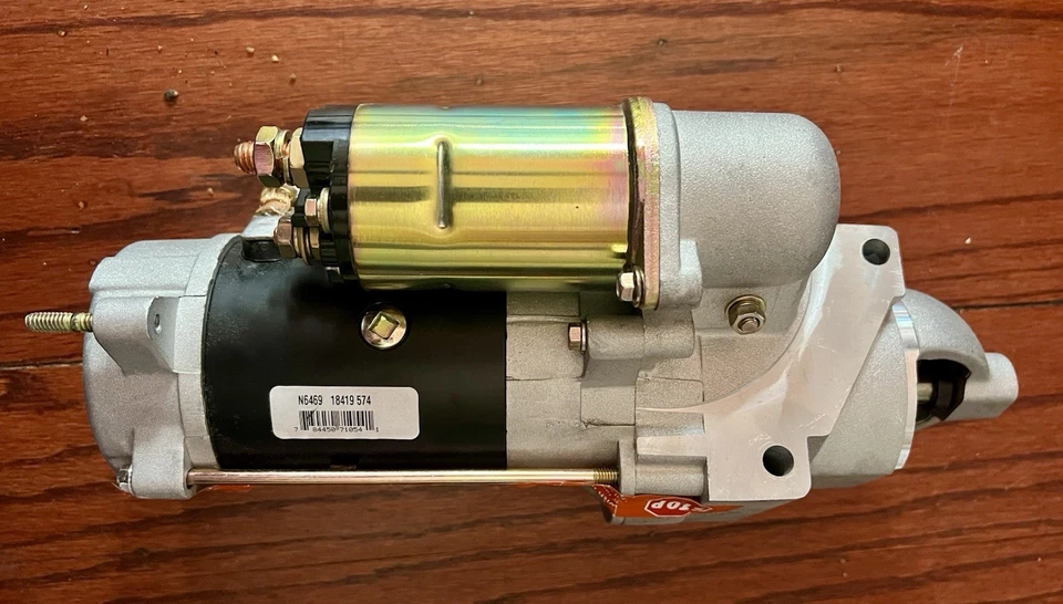 BBB INDUSTRIES N6469 Starter Motor 12 V 28MT SOLENOID DRIVE CHEVY GMC OE - Image 2 of 4