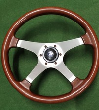 Volante Personal Legno Manta Con Mozzo E Clacson Anni 70 Buone Condizioni