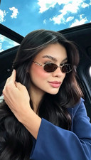 Gucci GG1802S Metal Oval Sunglasses Black Finish Frame Dark Tint Lens 58 18 142