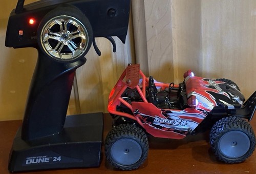 POWER CRAZE SHIFT 24 MINI RC HIGH SPEED BUGGY, RED NOB