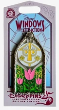 DISNEYLAND WINDOWS OF ATTRACTION IT'S A SMALL WORLD PIN, 2025, LE2500, NEW