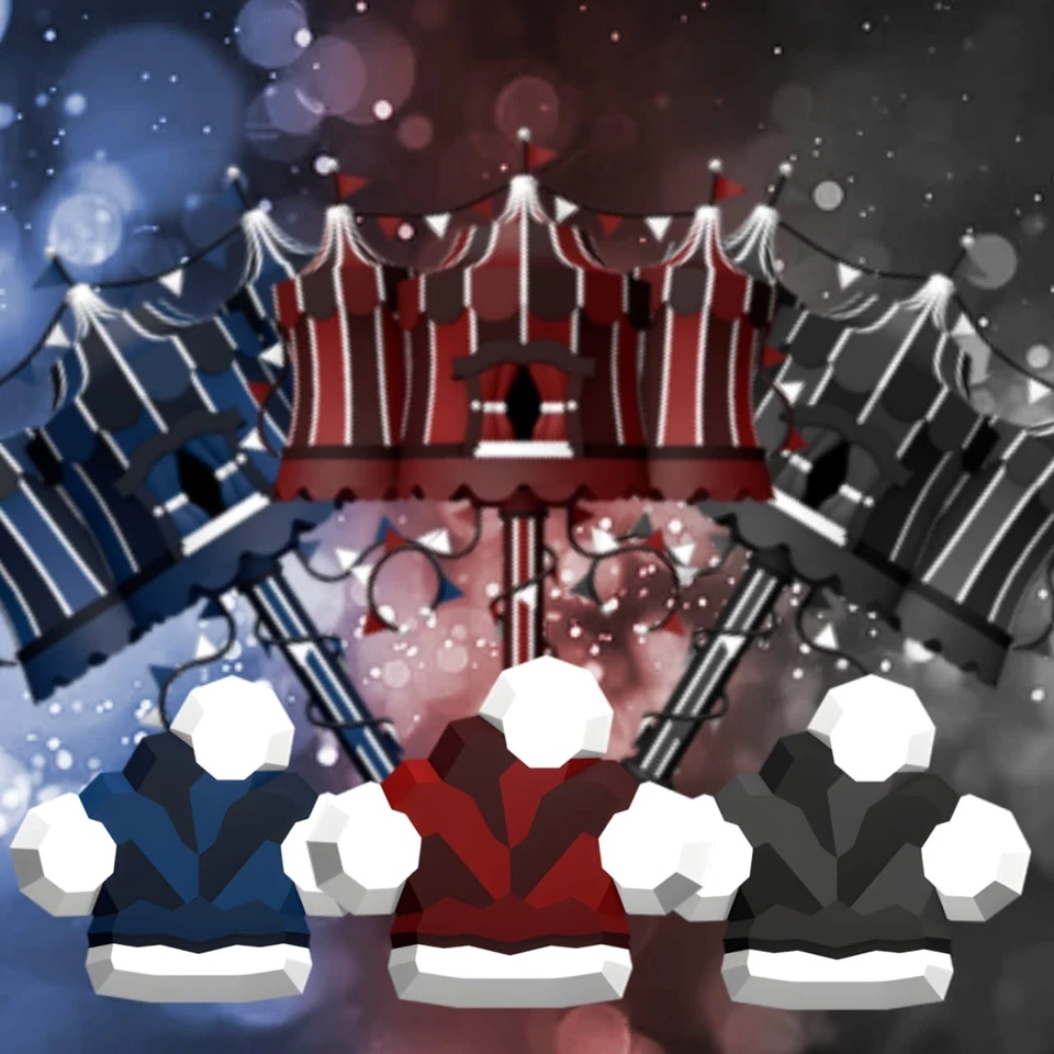 Circus Sets Trio Flee The Facility Enchanted, Cursed, Haunted Circus Sets FTF