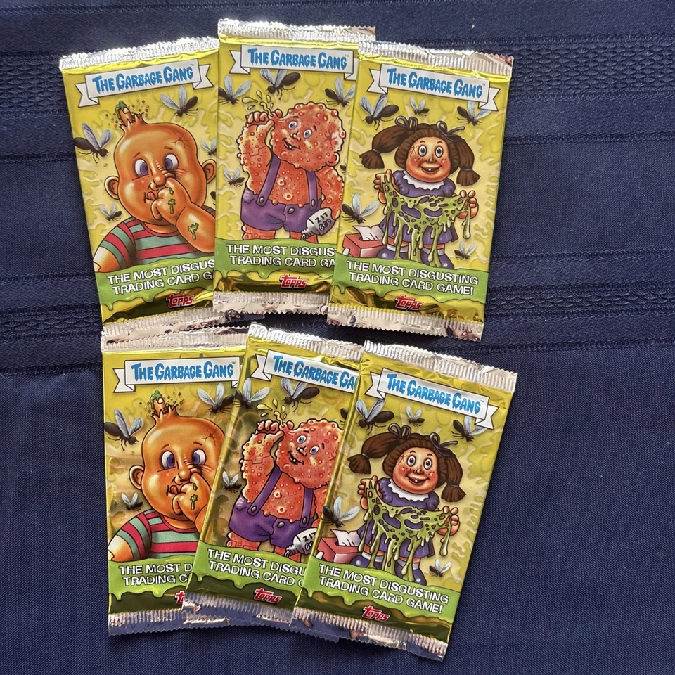 GARBAGE PAIL KIDS THE GARBAGE GANG SIX SEALED PACKS TOPPS 2018 - Bild 3 von 3