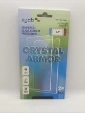 XYAB Nintendo Switch Screen Protector 2 Pack – Tempered Glass 9H Hardness