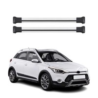 DachträGer GrundtäGer FüR Hyundai I20 Active Elite 2014-2020 75Kg Silber Alu 2X