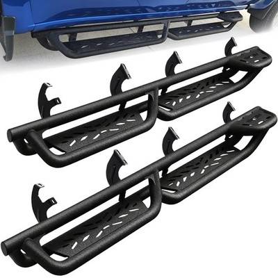 Drop Steps Running Boards for 07-21 Toyota Tundra Crew Max 3 Tube Side Nerf Bars