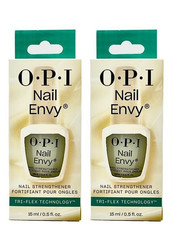 2xOPI Nail Envy Nail Strengthener Fortifiant Pour Ongles Tri-Flex Technology NIB