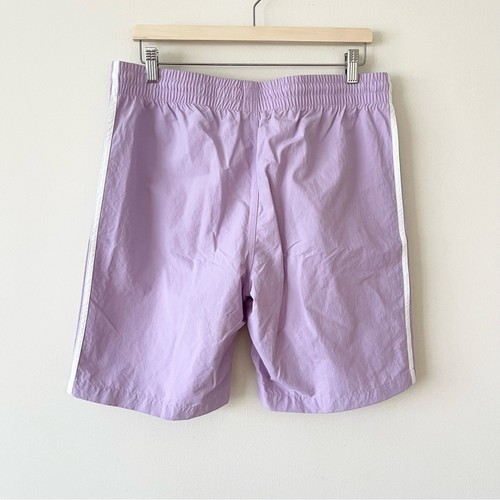 Adidas Herren 3-Streifen Badehose Gr. L Lavendel Schrittlänge 9” - Bild 5 von 9